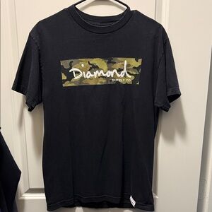 Diamond Supply Co Mens Camo T-Shirt (Medium)